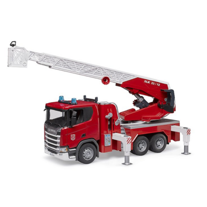 Bruder Toys Scania Super 560R Fire Engine with Water Pump Truck