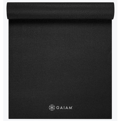 GAIAM 5mm Classic Yoga Mat Black