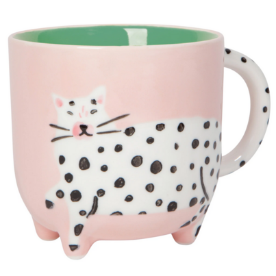 Now Designs by Danica Critter Mug Dotty Cat
