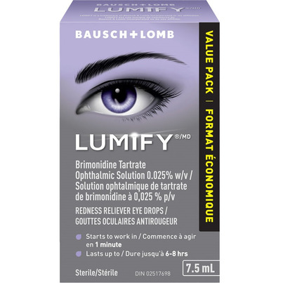 Bausch & Lomb Lumify Redness Reliever Eye Drops
