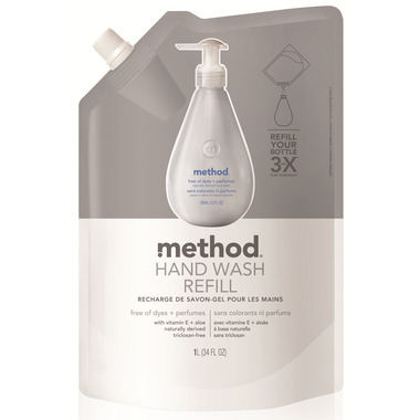 refill gel method hand wash