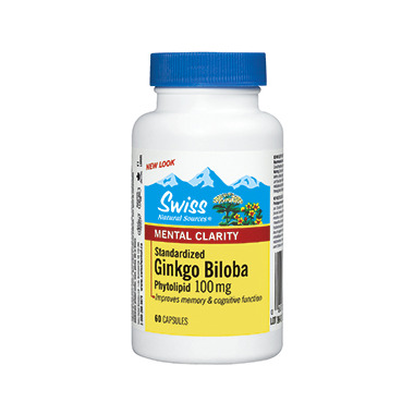 Swiss Natural Sources Ginkgo Biloba Phytolipid Capsules Swiss Natural Sources Ginkgo Biloba Phytolipid Capsules