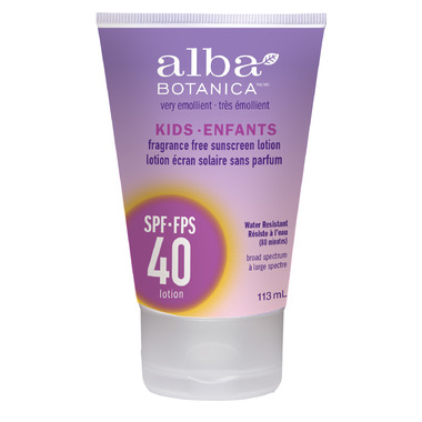 Alba Botanica Very Emollient Kids Sunscreen SPF 40
