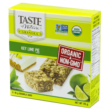 Taste of Nature Organic Granola Bars