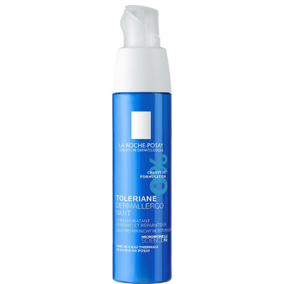 La Roche-Posay Toleriane Dermallergo Overnight Soothing Facial Moisturizer
