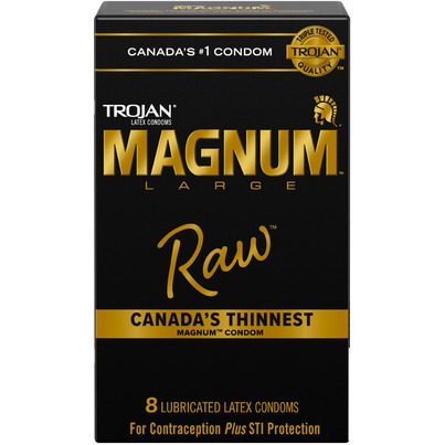 Trojan Magnum Raw Lubricated Condoms
