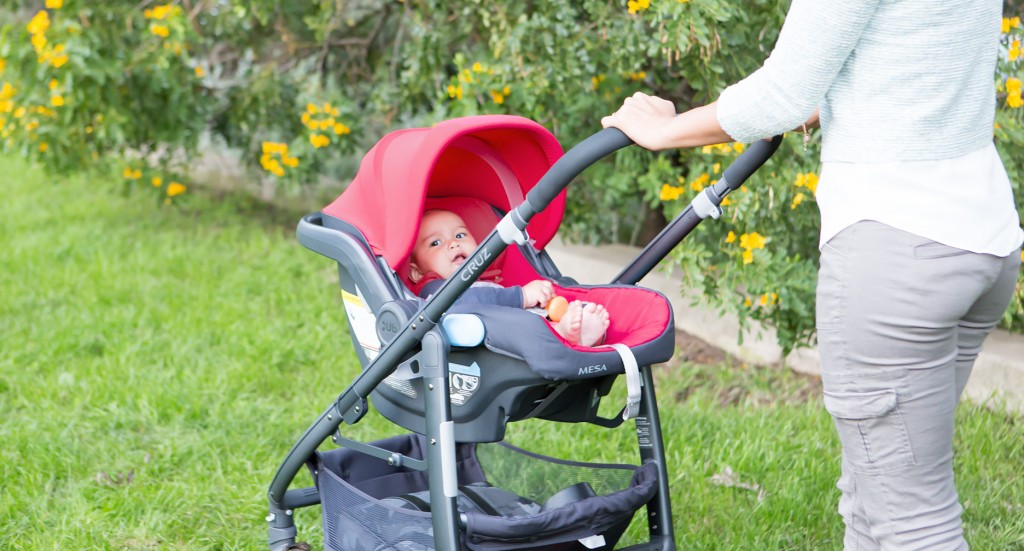 uppababy mesa car seat red