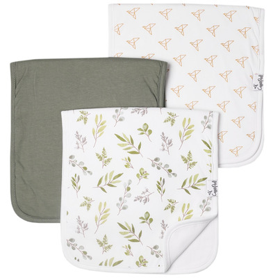 Copper Pearl Burp Cloth Set Haven